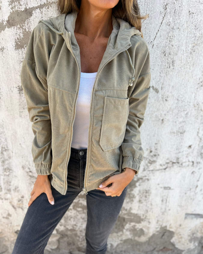 Viviane™ - Veste décontractée à cordons - Bibi Chérie