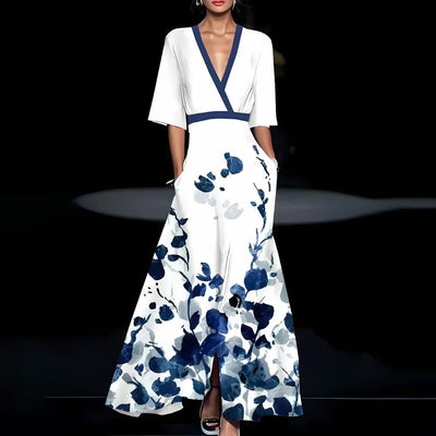 Viviane | Robe à imprimé floral - Bibi Chérie