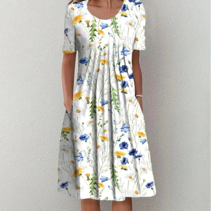 Mary Elegant Tummy-Coverage Dress - Bibi Chérie