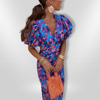 Flore | Robe Vibrante Fiesta - Bibi Chérie