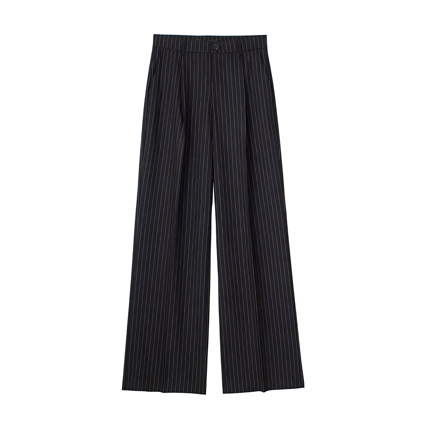 Lorette | Pantalon Large à Rayures Chic