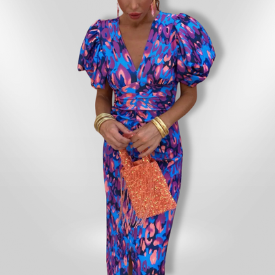 Flore | Robe Vibrante Fiesta - Bibi Chérie