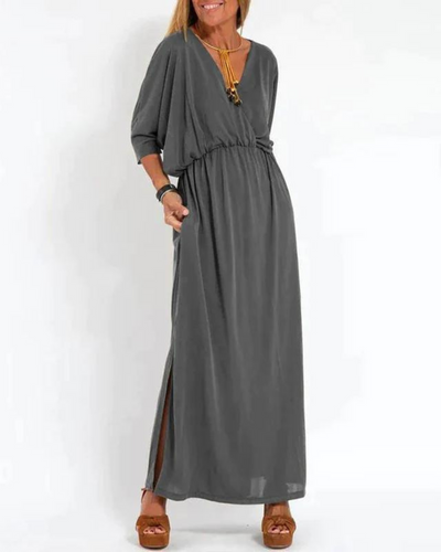 LANI - ROBE LONGUE VINTAGE - Bibi Chérie