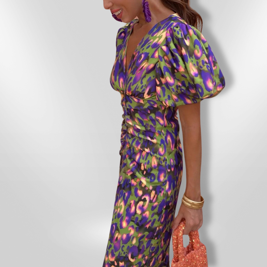 Flore | Robe Vibrante Fiesta - Bibi Chérie