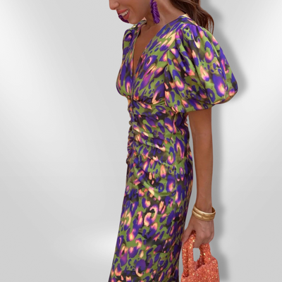 Flore | Robe Vibrante Fiesta - Bibi Chérie