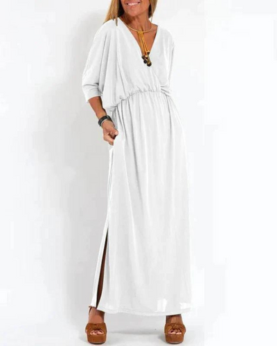 LANI - ROBE LONGUE VINTAGE - Bibi Chérie