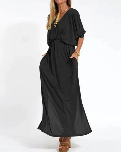 LANI - ROBE LONGUE VINTAGE - Bibi Chérie