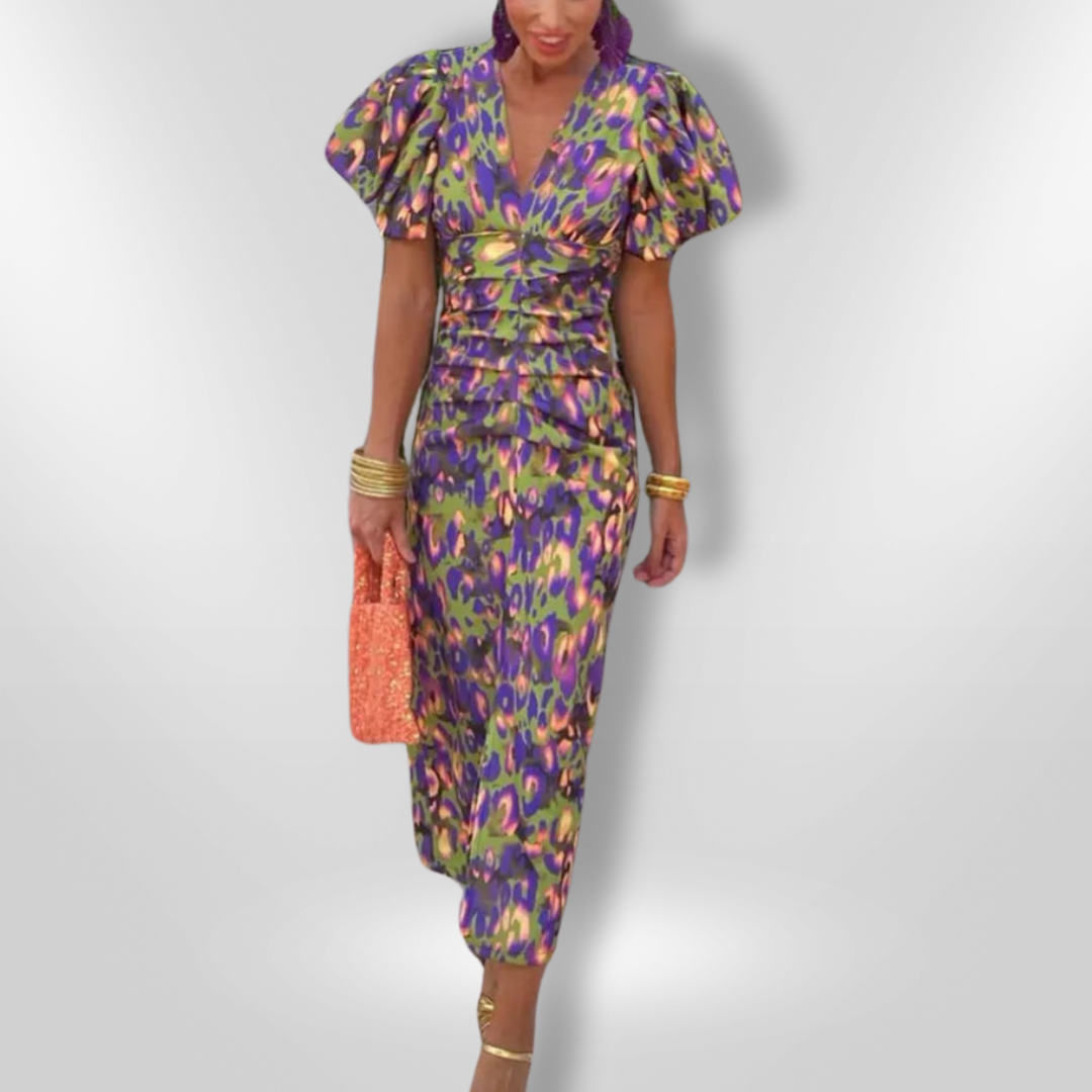 Flore | Robe Vibrante Fiesta - Bibi Chérie