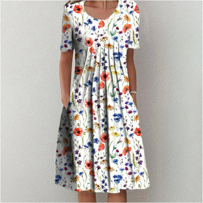 Mary Elegant Tummy-Coverage Dress - Bibi Chérie