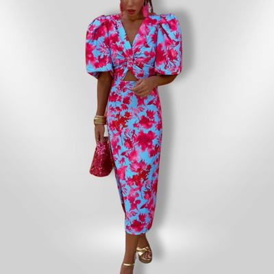 Flore | Robe Vibrante Fiesta - Bibi Chérie