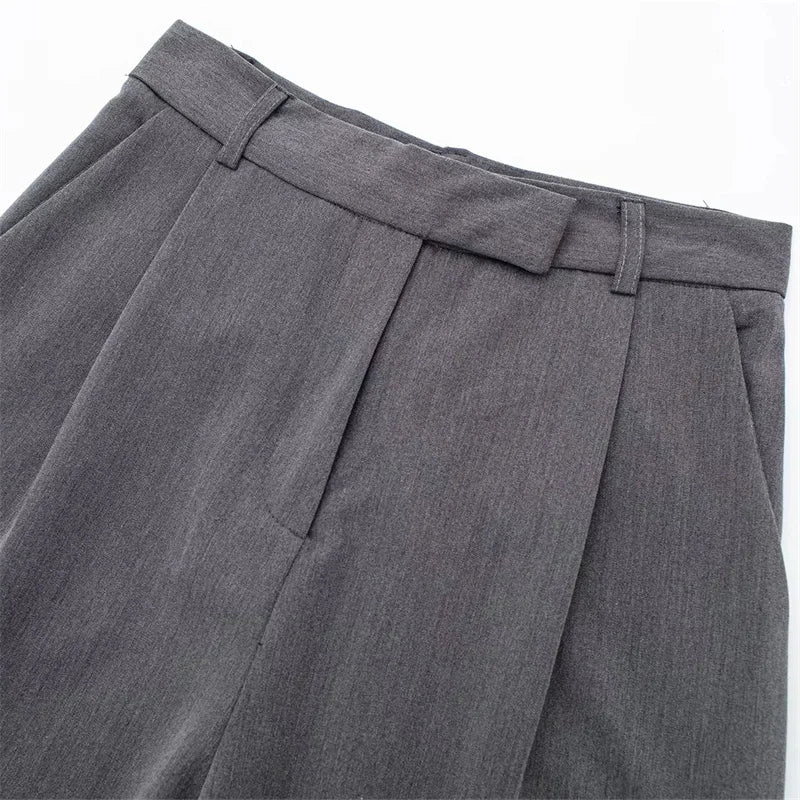 Zoé | Pantalon Large Élégant - Bibi Chérie