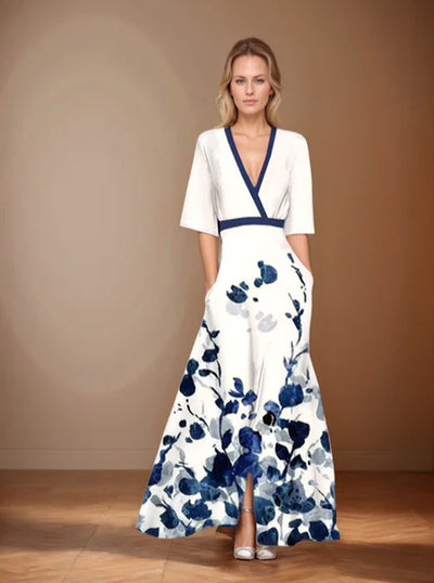 Viviane | Robe à imprimé floral - Bibi Chérie